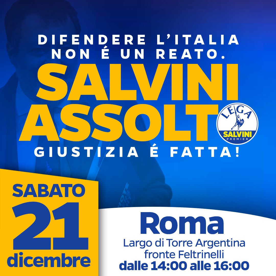 Salvini Assolto